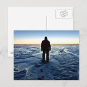 Antarctische zonnebank briefkaart (Voorkant / Achterkant)