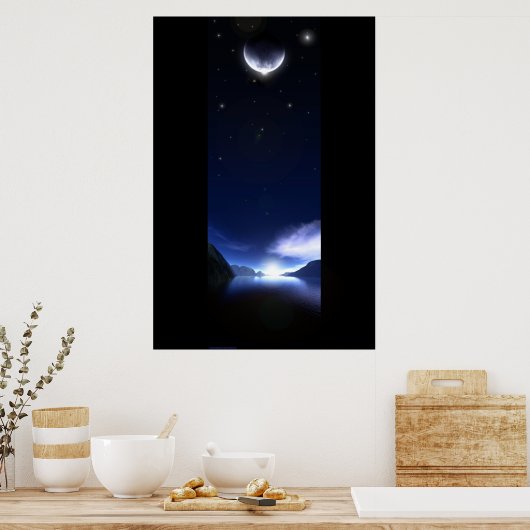 Antares in Silence Poster (Keuken)