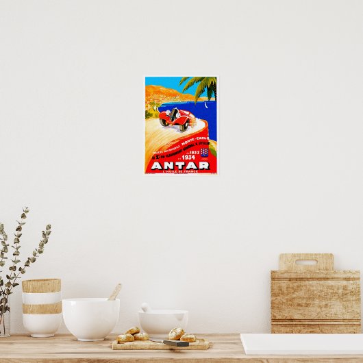 Antargas ~  autowegras AD Poster (Keuken)