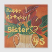 Antarium Bloemen Schilderen Custom Sister (Voorkant)