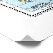 "Antarktis: 1912 - Detaillierte Karte ... Poster (Hoek)