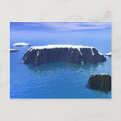 antartica 3000AD Briefkaart (Voorkant)