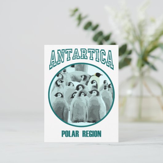 Antartica Briefkaart (Staand voorkant)