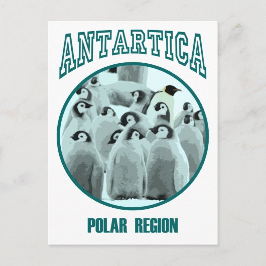 Antartica Briefkaart (Voorkant)