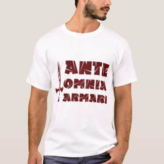 Ante Omnia Armari - Lating Quote T-shirt
