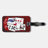 Ante Up Bagagelabel (Achterkant horizontaal)