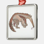 Anteater Metalen Ornament (Links)