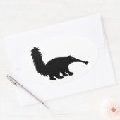 Anteater Ovale Sticker (Envelop)