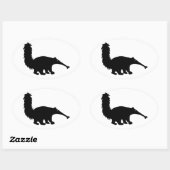 Anteater Ovale Sticker (Vel)