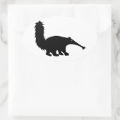 Anteater Ovale Sticker (Tas)