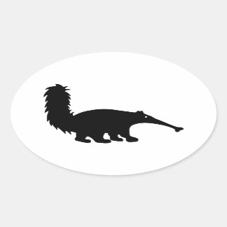 Anteater Ovale Sticker