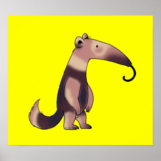 Anteater Poster (Voorkant)