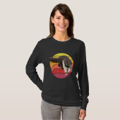 Anteater Retro Sunset Ant Beer Anteaters T-shirt (Voorkant volledig)