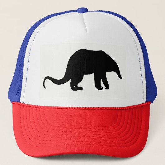 Anteater Silhouette Trucker Pet (Voorkant)