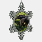 Anteater Tin Sneeuwvlok Ornament (Links)