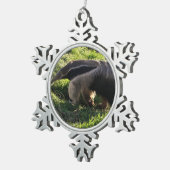 Anteater Tin Sneeuwvlok Ornament (Rechts)