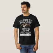 Anteater, wees altijd jezelf t-shirt (Voorkant volledig)