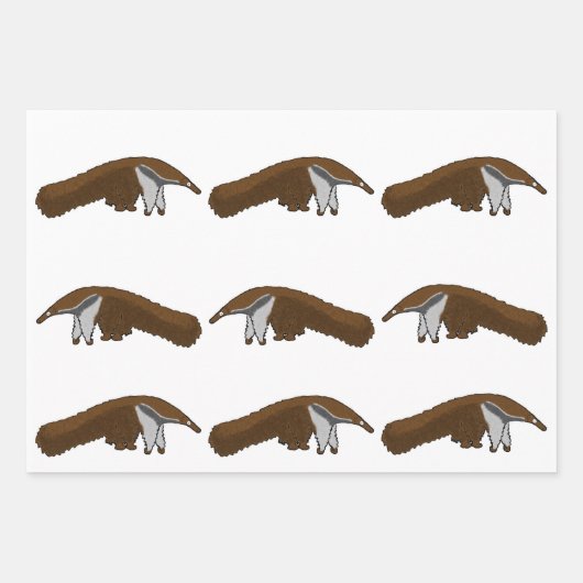 Anteater wrapping paper (Voorkant 3)