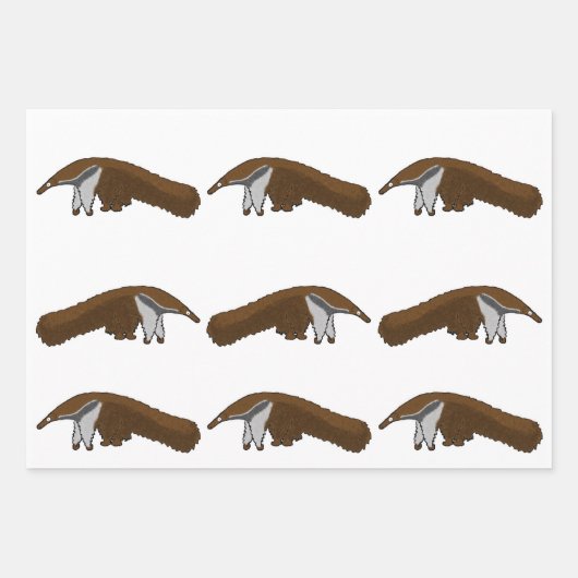 Anteater wrapping paper (Voorkant 2)