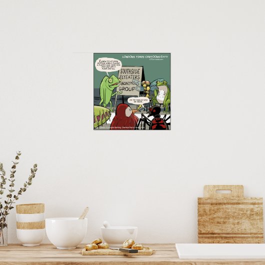 Anteater's Anonymous 12-Stap Funny Poster (Keuken)