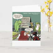 Anteaters Anonymous 12-Step Funny Kaart (Gele Bloem)