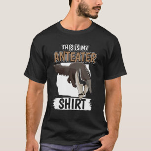 Anteaters citeren Beer Dit is mijn Anteater T-shirt