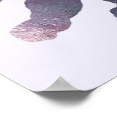 Anteatsilhouet Poster (Hoek)