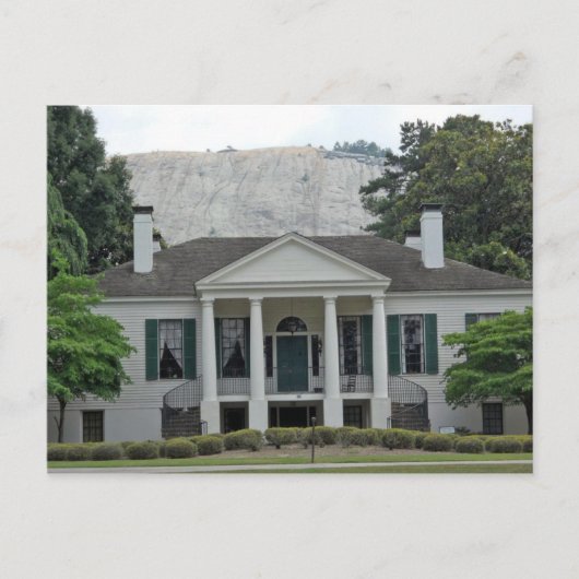 Antebellum Plantation House Stone Mountain Georgia Briefkaart (Voorkant)