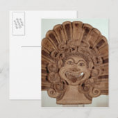 Antefix met het hoofd van een gorgon briefkaart (Voorkant / Achterkant)