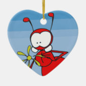 Antek de Lover Keramisch Ornament (Voorkant)