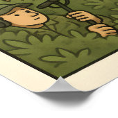 Antelope Anxiety Comic - Natuur Documentaire Humor Poster (Hoek)