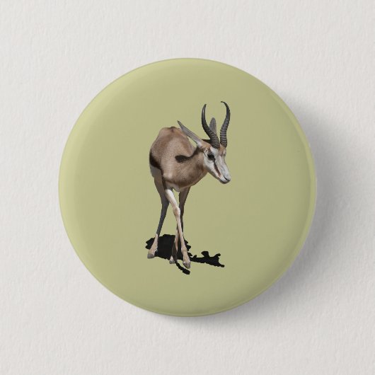 Antelope Baby Ronde Button 5,7 Cm (Voorkant)