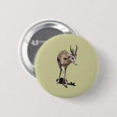 Antelope Baby Ronde Button 5,7 Cm (Voorkant /achterkant)
