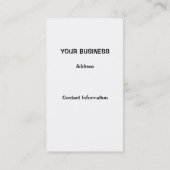 Antelope Book Mark Visitekaartje (Achterkant)