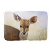 Antelope Bushbuck Young African Deer Drawing Badmat (Voorkant)