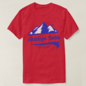 Antelope Butte ski Wyoming T-shirt (Design voorkant)