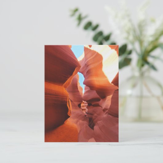 Antelope Canyon 2 Briefkaart (Staand voorkant)