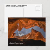 Antelope Canyon Arizona Briefkaart (Voorkant / Achterkant)