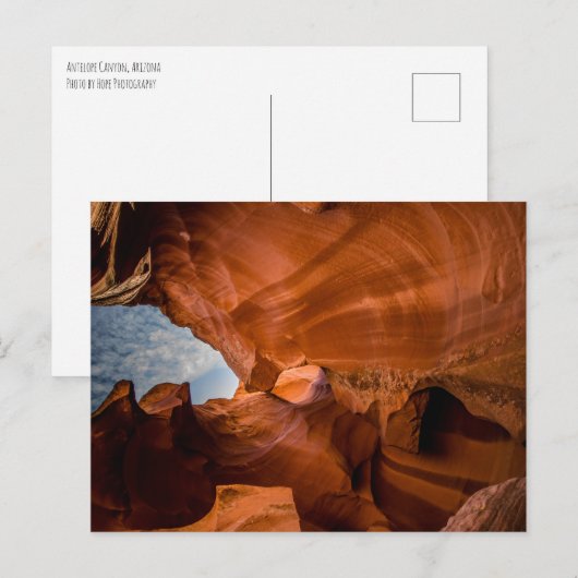 Antelope Canyon Arizona Briefkaart (Voorkant / Achterkant)