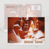 Antelope Canyon, Arizona Briefkaart (Voorkant / Achterkant)