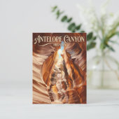 Antelope Canyon Arizona Briefkaart (Staand voorkant)