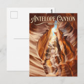Antelope Canyon Arizona Briefkaart (Voorkant / Achterkant)