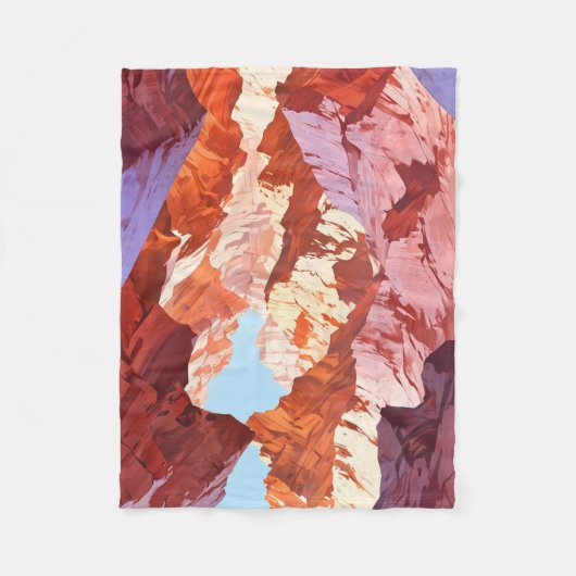 Antelope Canyon, Arizona Fleece Deken (Voorkant)