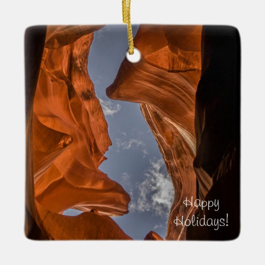 Antelope Canyon Arizona Keramisch Ornament (Voorkant)