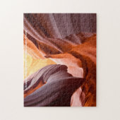 Antelope Canyon Arizona. Kerstgroeten Legpuzzel (Verticaal)