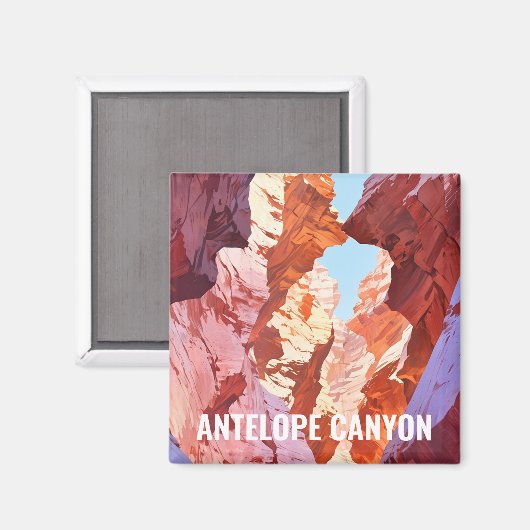 Antelope Canyon, Arizona Magneet (Voorkant / Achterkant)