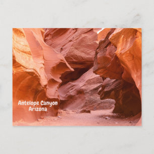 Antelope Canyon Arizona Natural Wonder Briefkaart