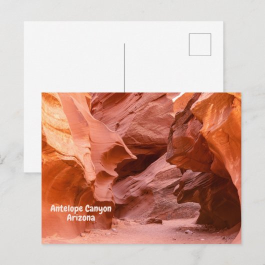 Antelope Canyon Arizona Natural Wonder Briefkaart (Voorkant / Achterkant)