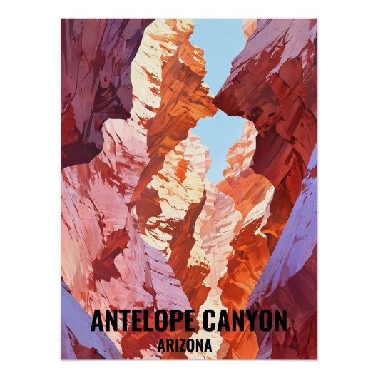 Antelope Canyon, Arizona Perfect Poster (Voorkant)