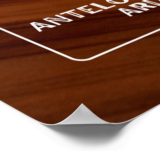 Antelope Canyon, Arizona Poster (Hoek)